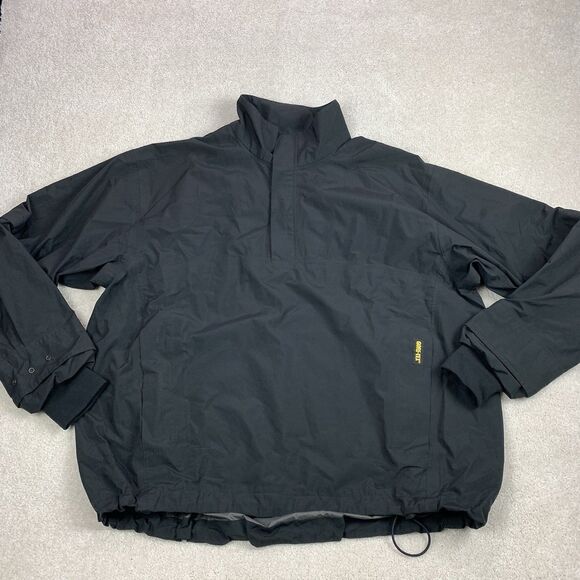 Zero Restriction Golf Pullover Mens Size XL Black Gore-Tex Featherweight Jacket - Picture 1 of 16